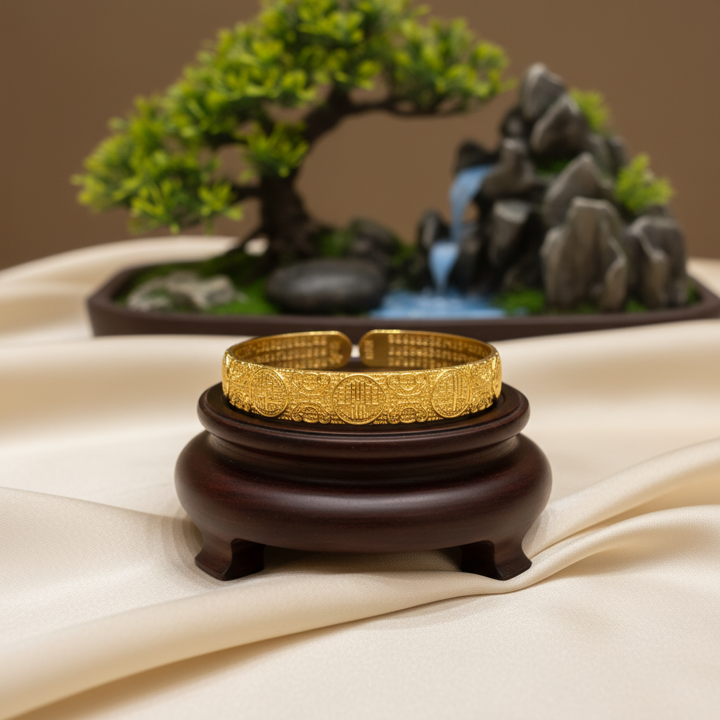 传承典藏手镯带礼盒-E012