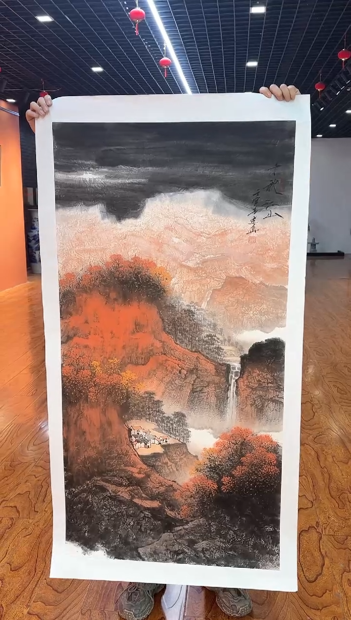 【闪购商品】国画周建真老师绘画作品15-60