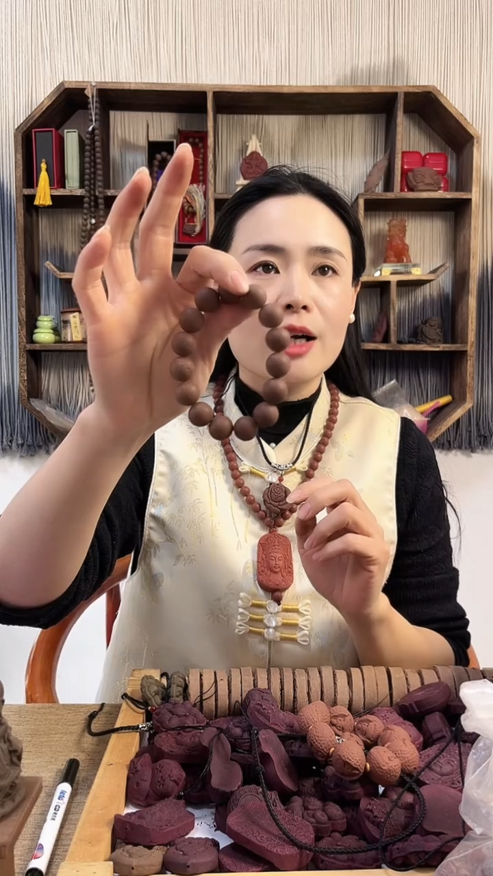 【闪购商品】泥塑息肌香方瑕疵单圈手串
