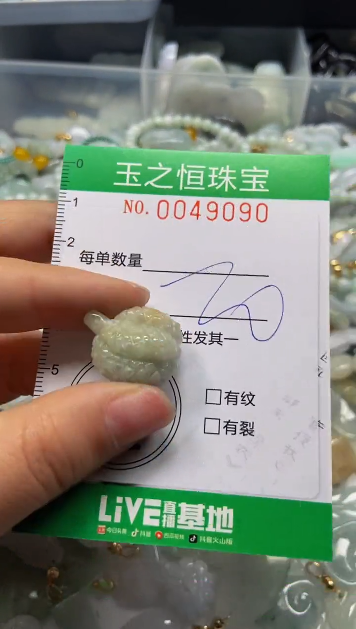 【闪购商品】翡翠颈饰未镶嵌闪购0049090