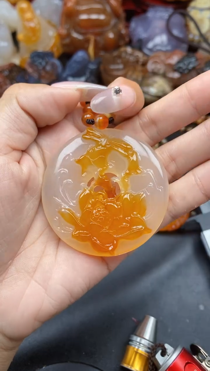 【闪购商品】玛瑙/玉髓颈饰未镶嵌ll