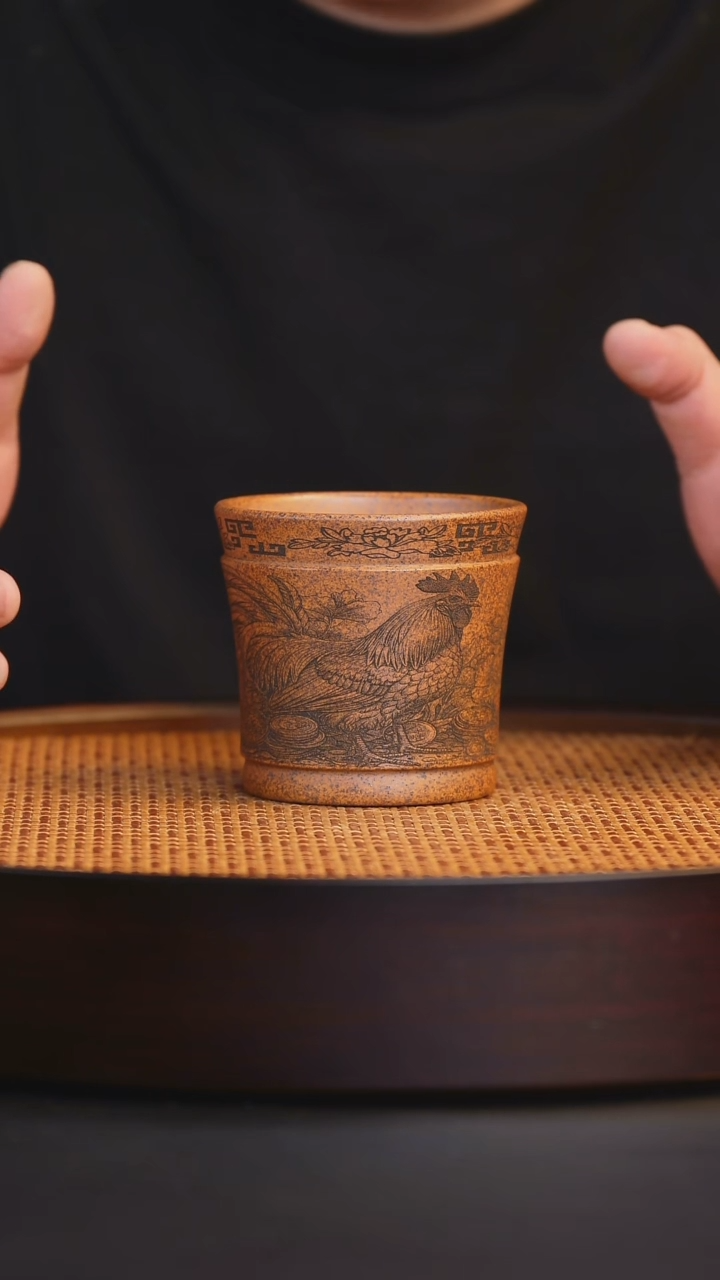 宜兴全手工紫砂杯