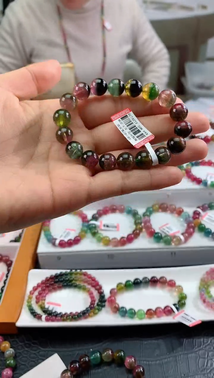 【闪购商品】碧玺手链未镶嵌多样性发一条