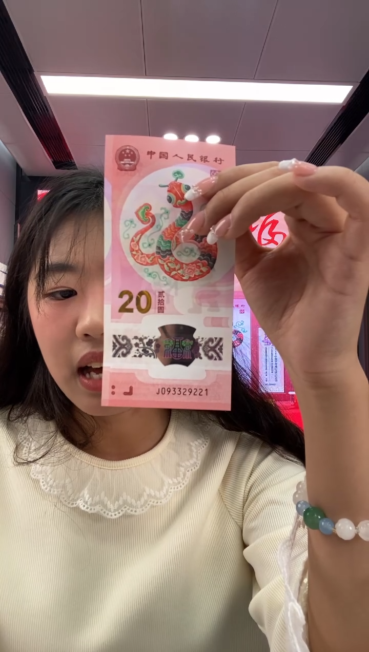 【闪购商品】塑料蛇钞一张093329221