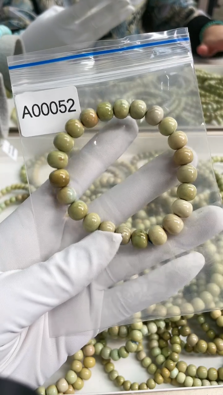 【闪购商品】绿松石珠宝奇石未镶嵌9mm+