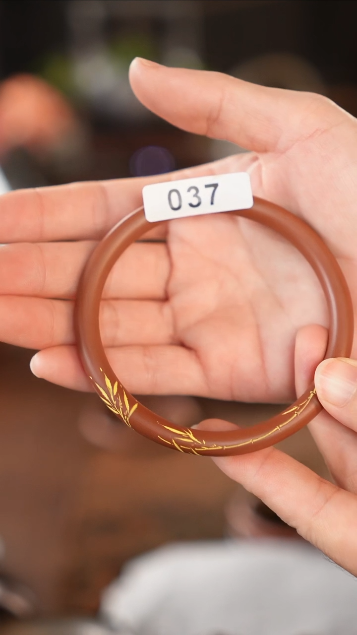 广西钦州坭兴陶纯手工纯电烧手镯