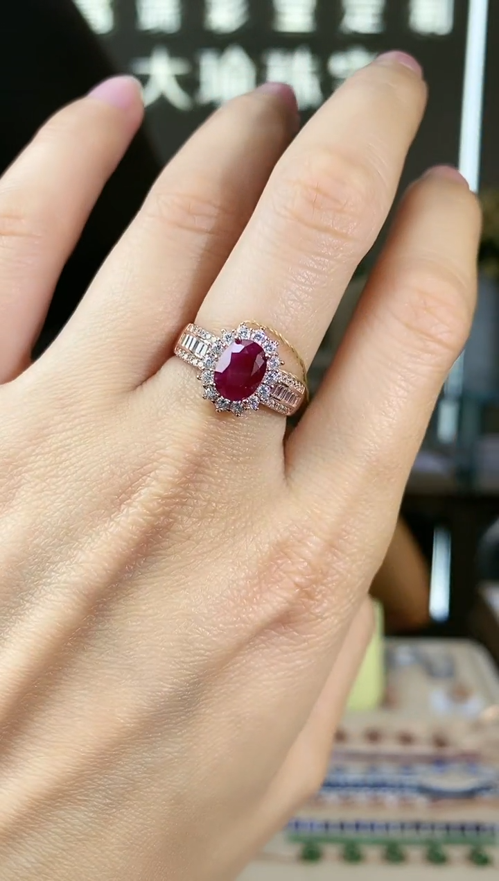 【闪购商品】红宝石手饰银S925镶嵌手饰