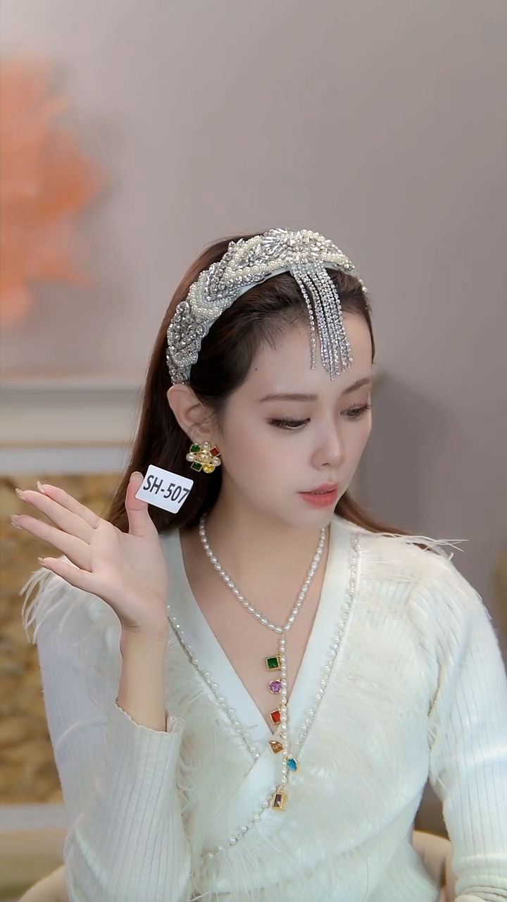 锌合金布艺日常百搭通勤款 SH-507