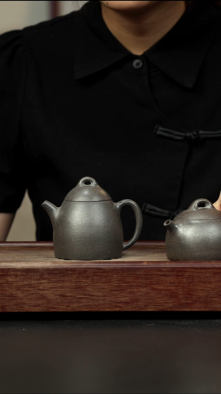 紫砂茶壶百年岩中泥瘦秦权