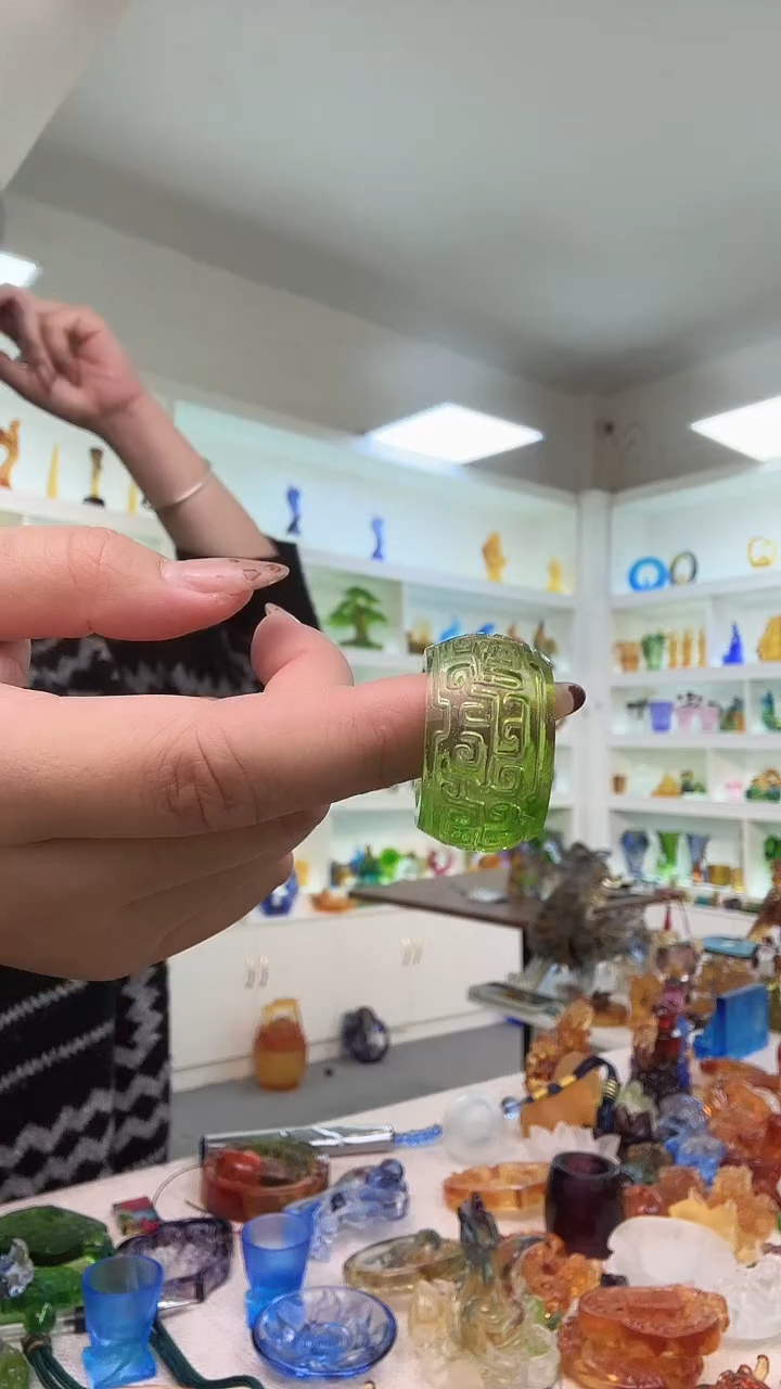 手工艺品琉璃介子2个