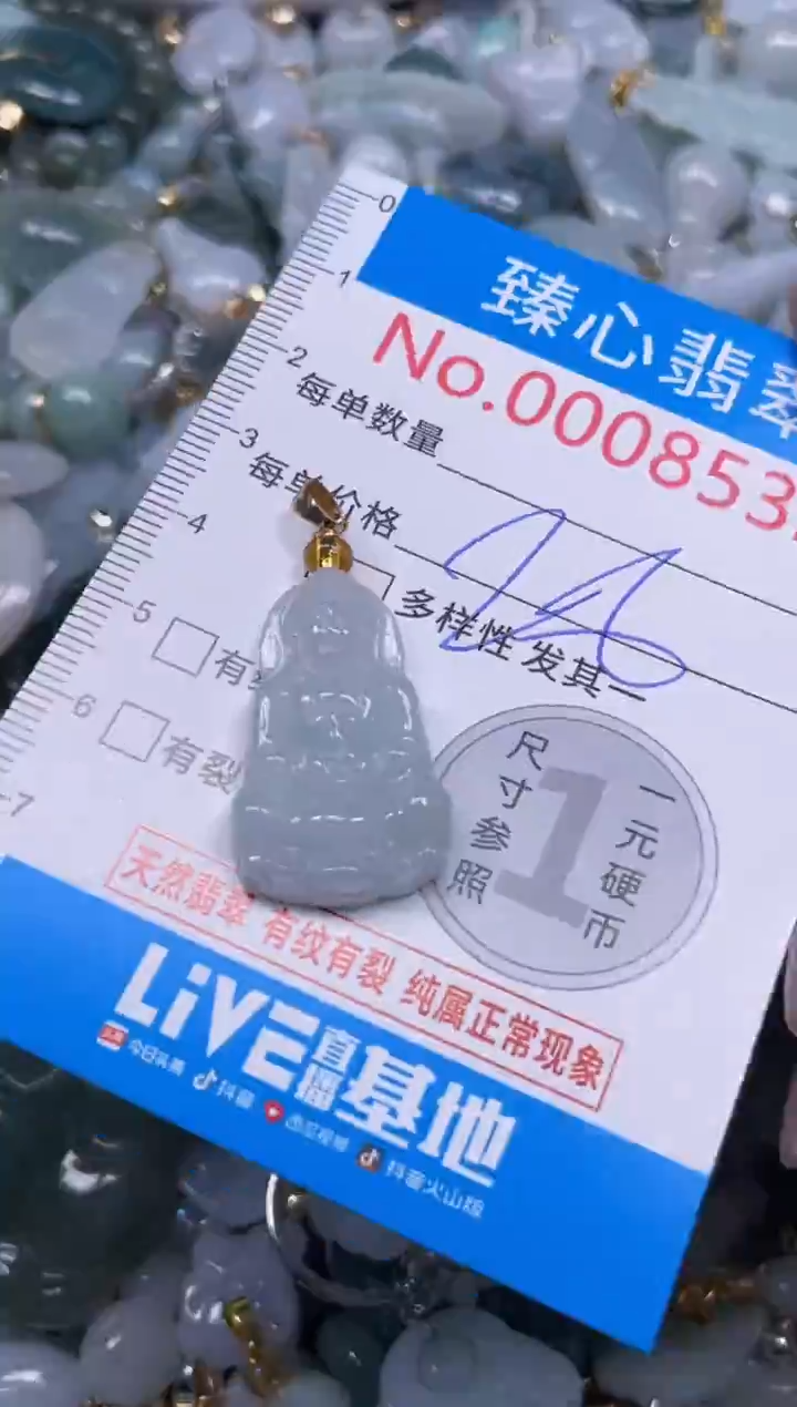 颈饰未镶嵌翡翠8532