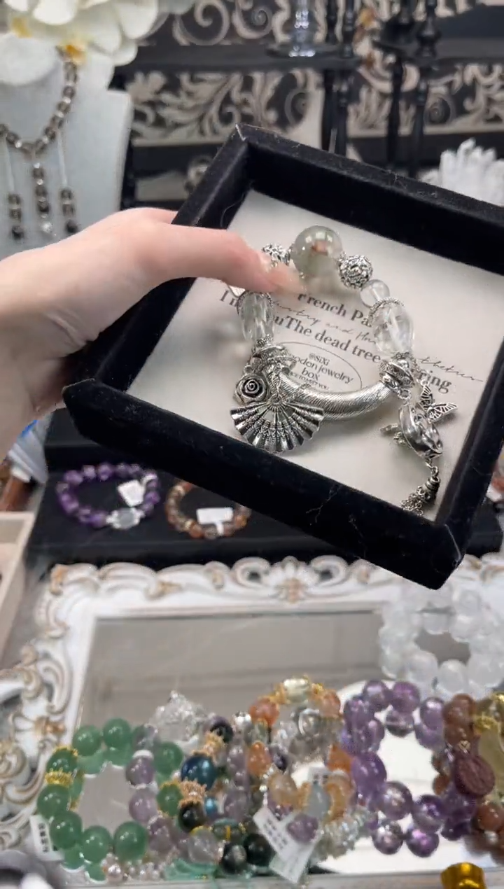 【闪购商品】水晶手链未镶嵌天然水晶 多样性发货