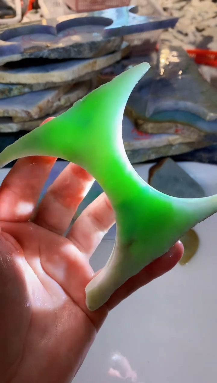 【闪购商品】翡翠未镶嵌颈饰0韩0翡翠珠432