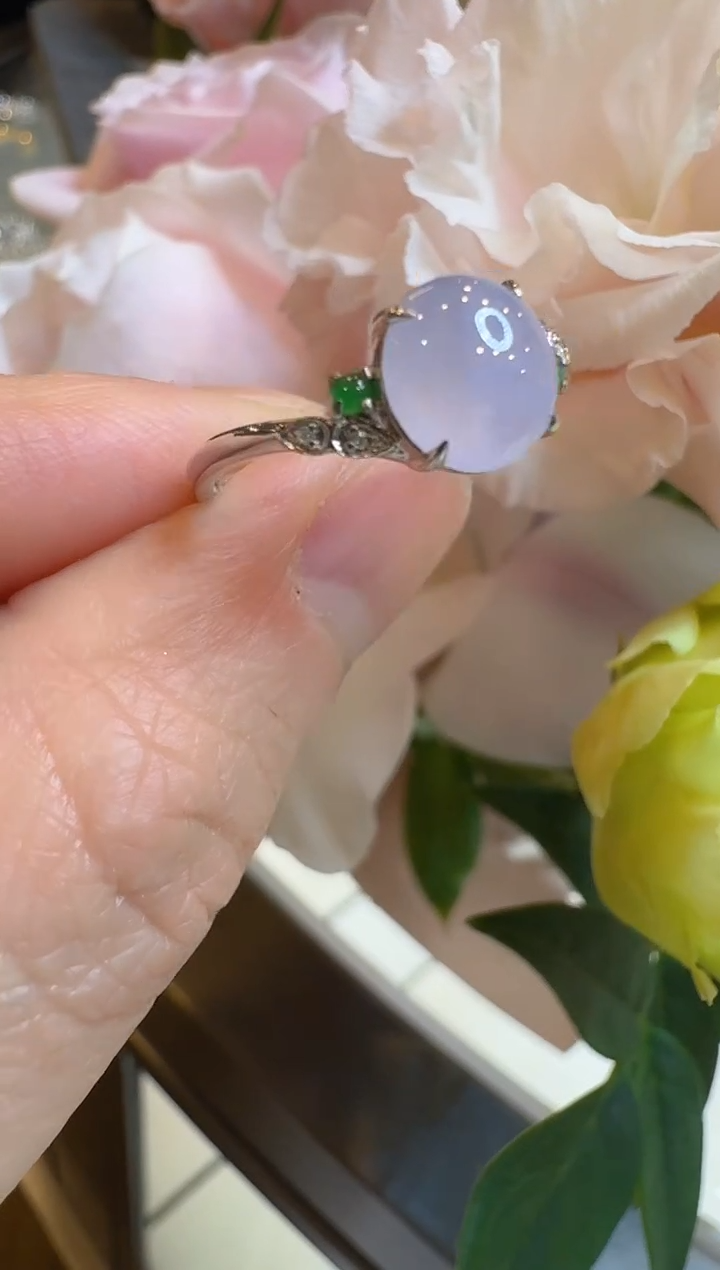 【闪购商品】翡翠戒指18K金镶嵌多样性团购发一件