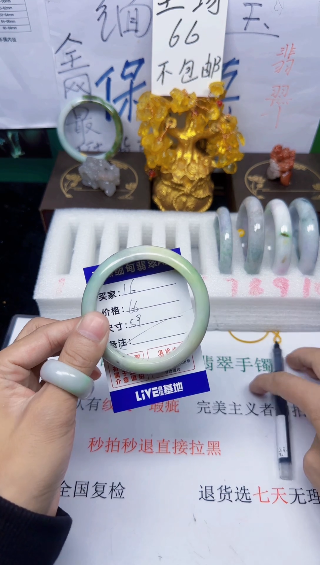 未镶嵌手镯翡翠16