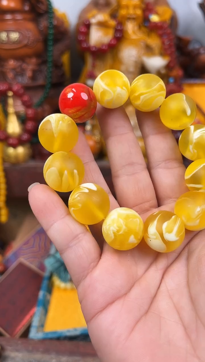 未镶嵌蜜蜡裸石拾物志文藏直播精选链接