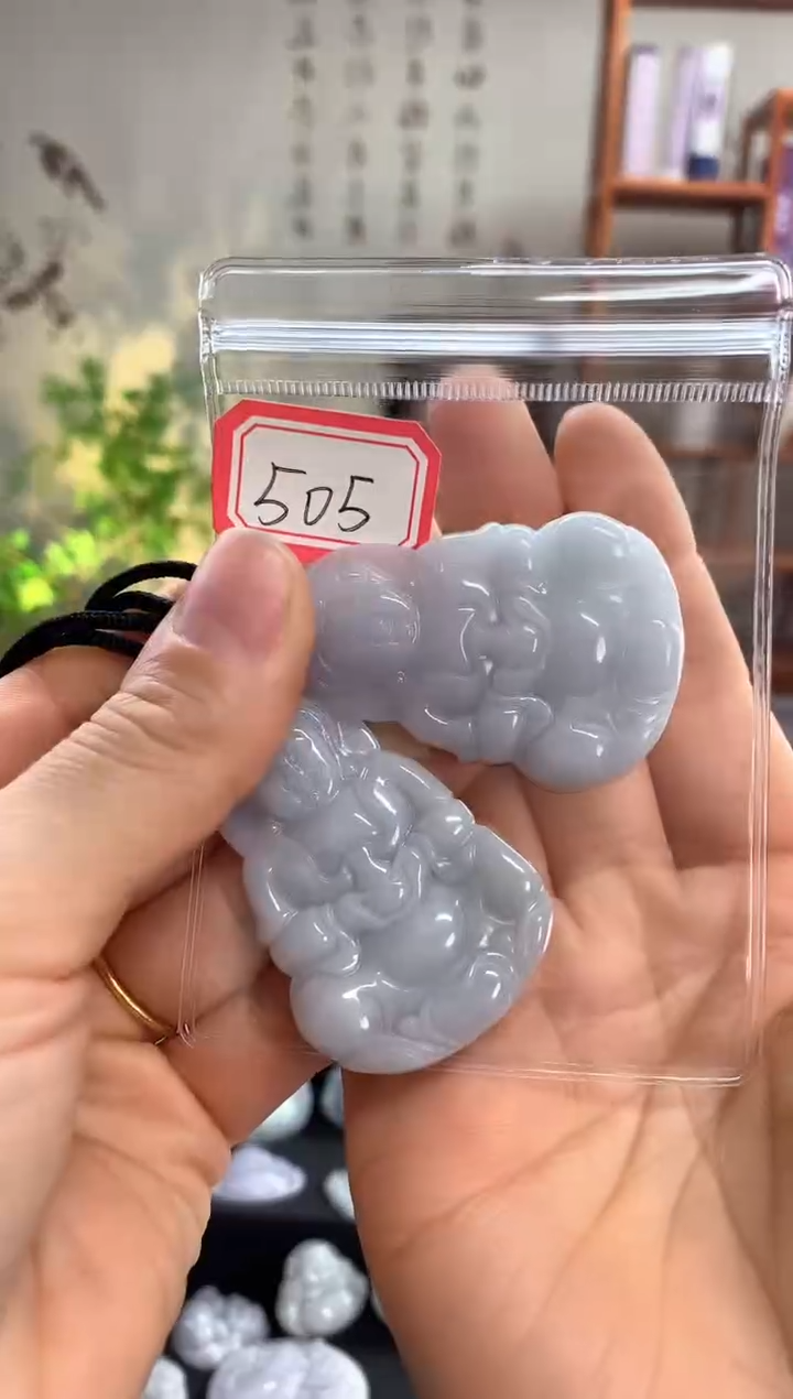 【闪购商品】翡翠颈饰未镶嵌观音505 多样性发一件