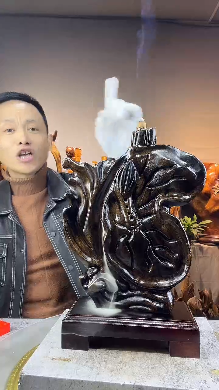 金丝楠J*n小叶桢楠随行摆件61