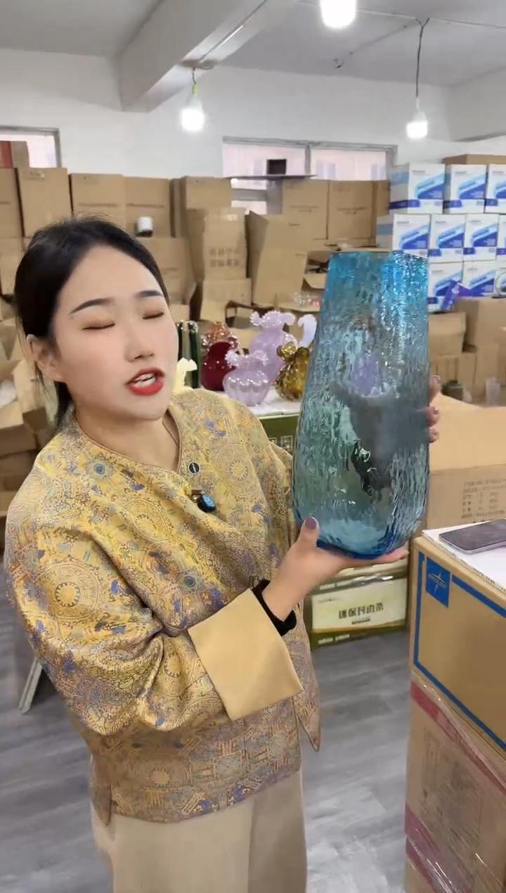 【闪购商品】无铅玻璃玖月花器M-品6