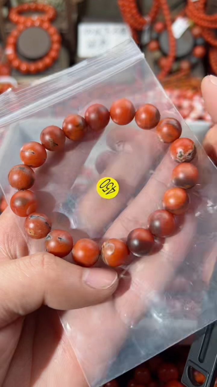 【闪购商品】南红玛瑙手串未镶嵌11