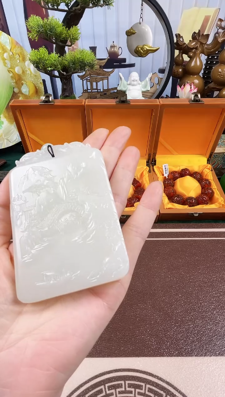 项链未镶嵌和田玉【闪购商品】 美姐精品高端饰品