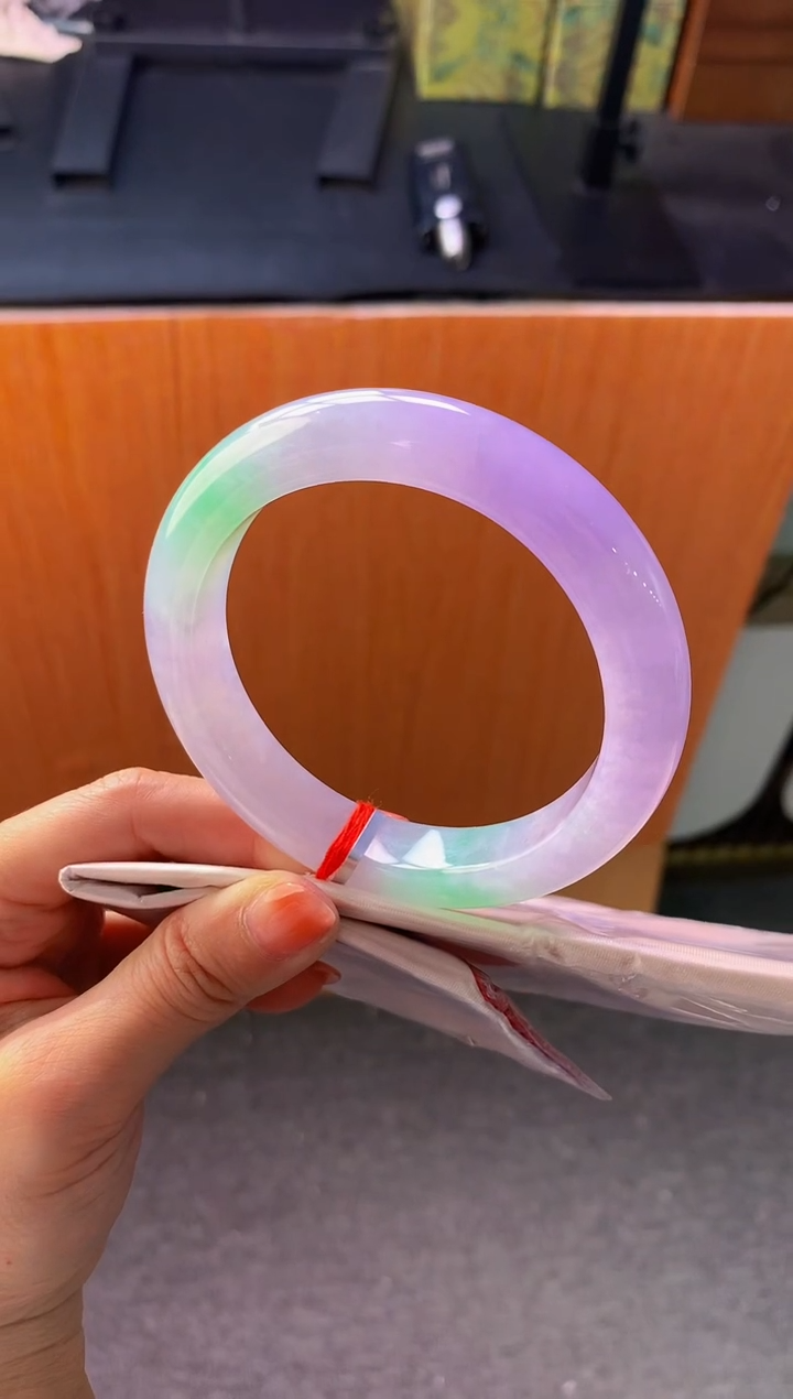 未镶嵌手镯翡翠-Q115 圈口60.6 全款5.5万 定金2万