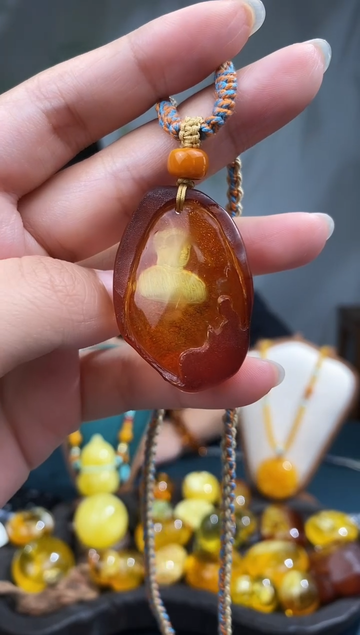 裸石琥珀未镶嵌基地发货 一物一证 顺丰包邮