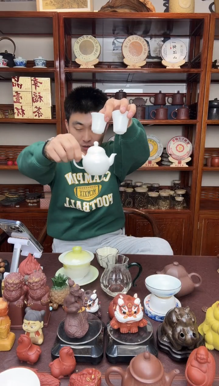 璞玉茶壶主播推荐一壶两杯2