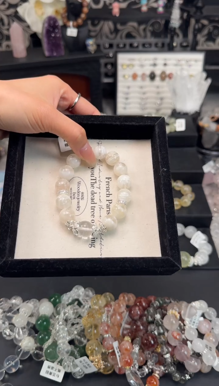 【闪购商品】水晶手链未镶嵌天然水晶 多样性发货