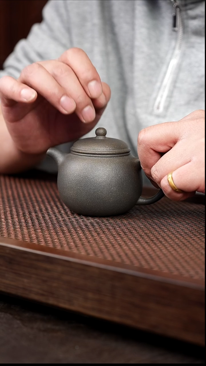 茶壶紫砂还原烧大匏尊