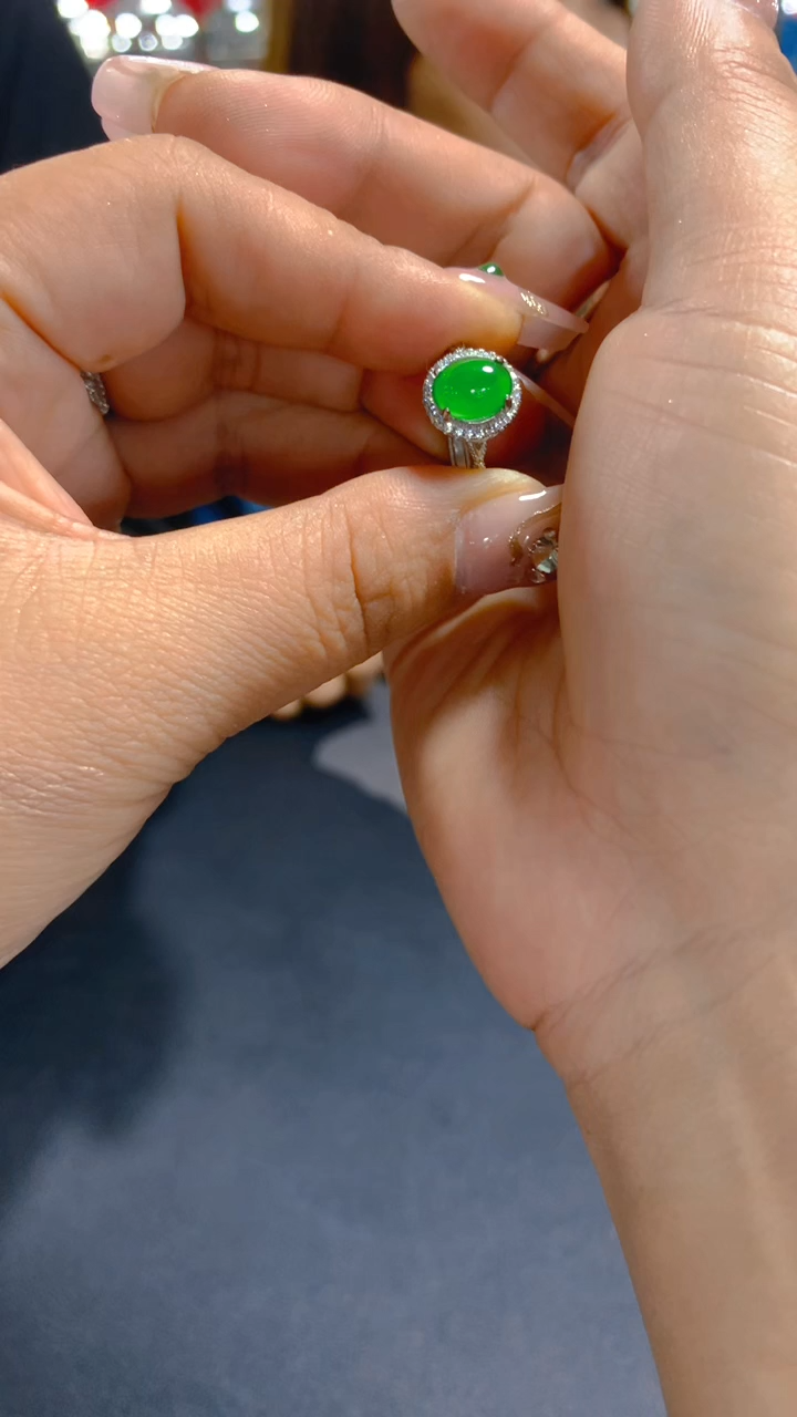 【闪购商品】翡翠戒指未镶嵌0397527251多样性发其一