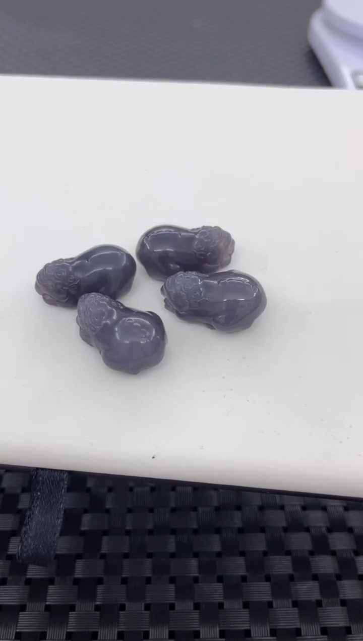 和田玉未镶嵌颈饰貔貅（多样性发一件）HDY25