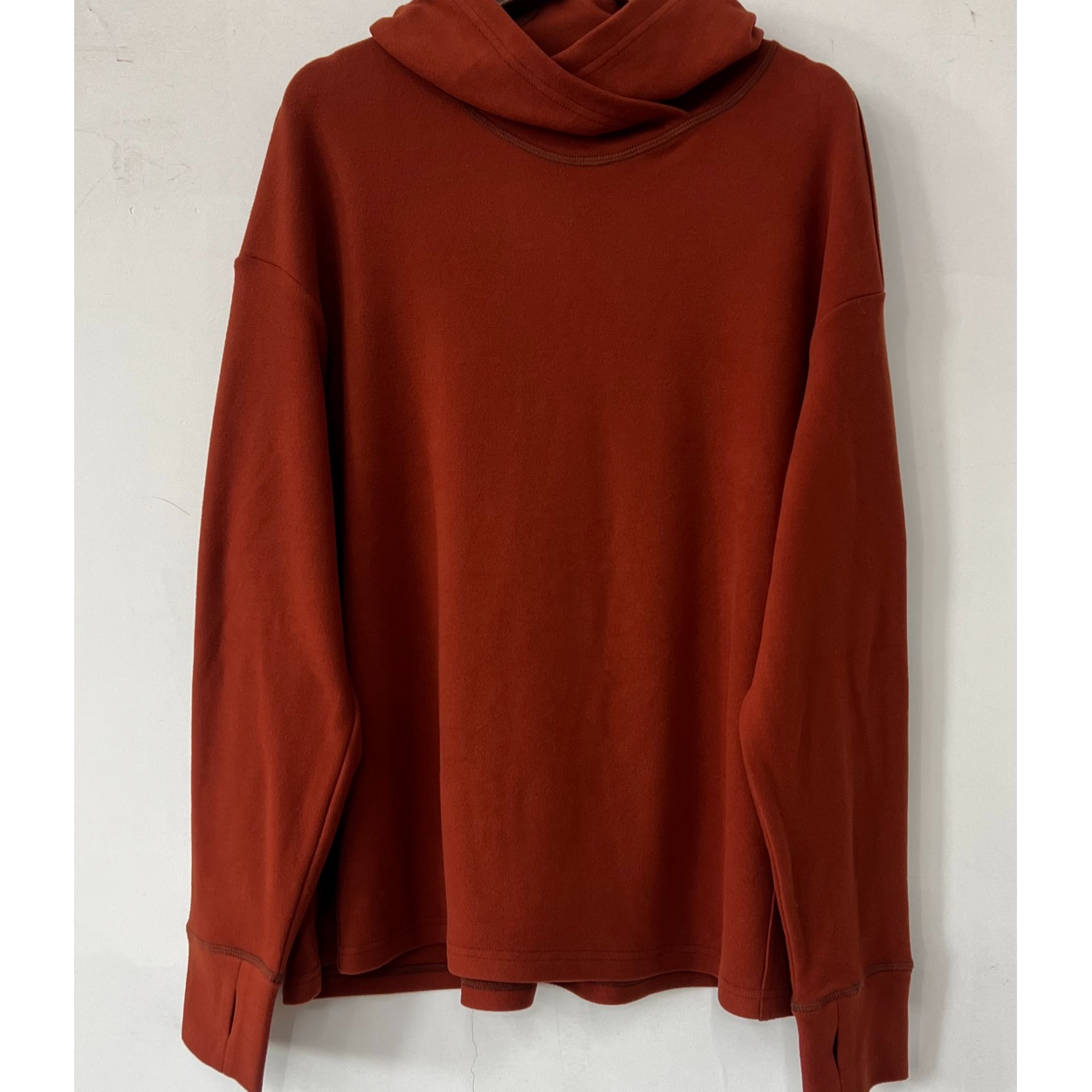 衣秋白-351120高弹保暖连帽打底衫（长65围122）