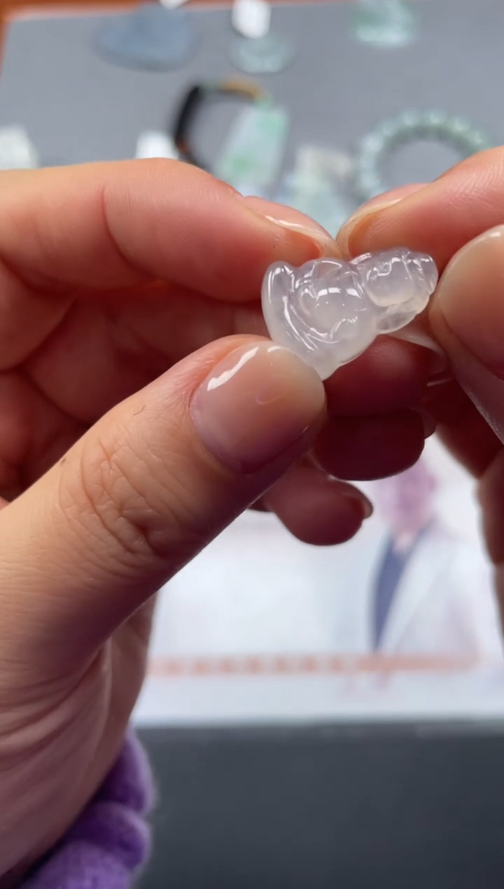 【闪购商品】定制翡翠18K金镶嵌02-20HDJT0143119