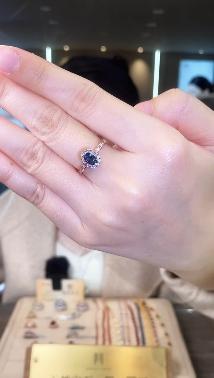 【闪购商品】托帕石戒指银S925镶嵌05