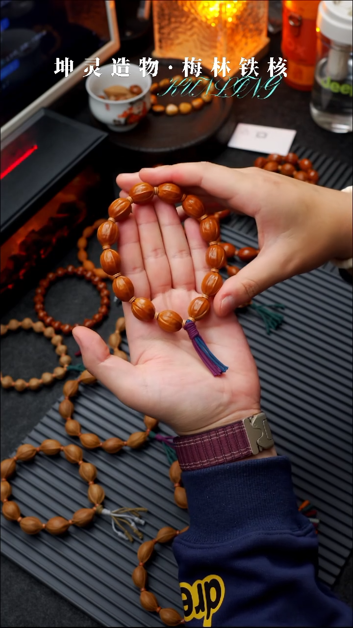 手串/手链橄榄核大*雕刻四花橄榄核油核手串