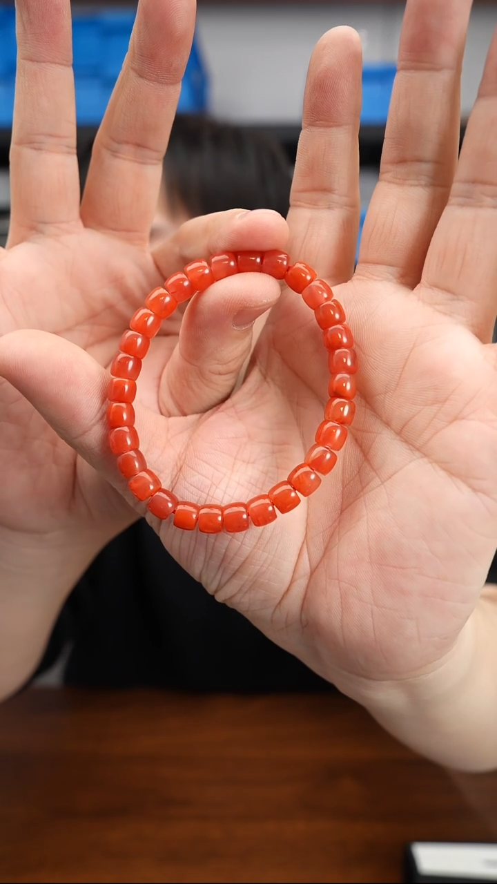 未镶嵌手串南红玛瑙0102DL315手串