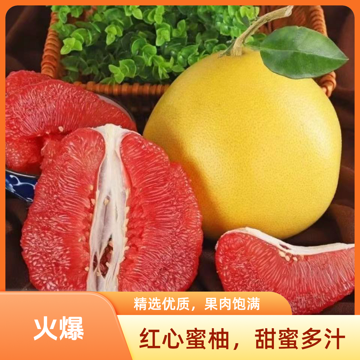 福建蜜柚柚子福建省