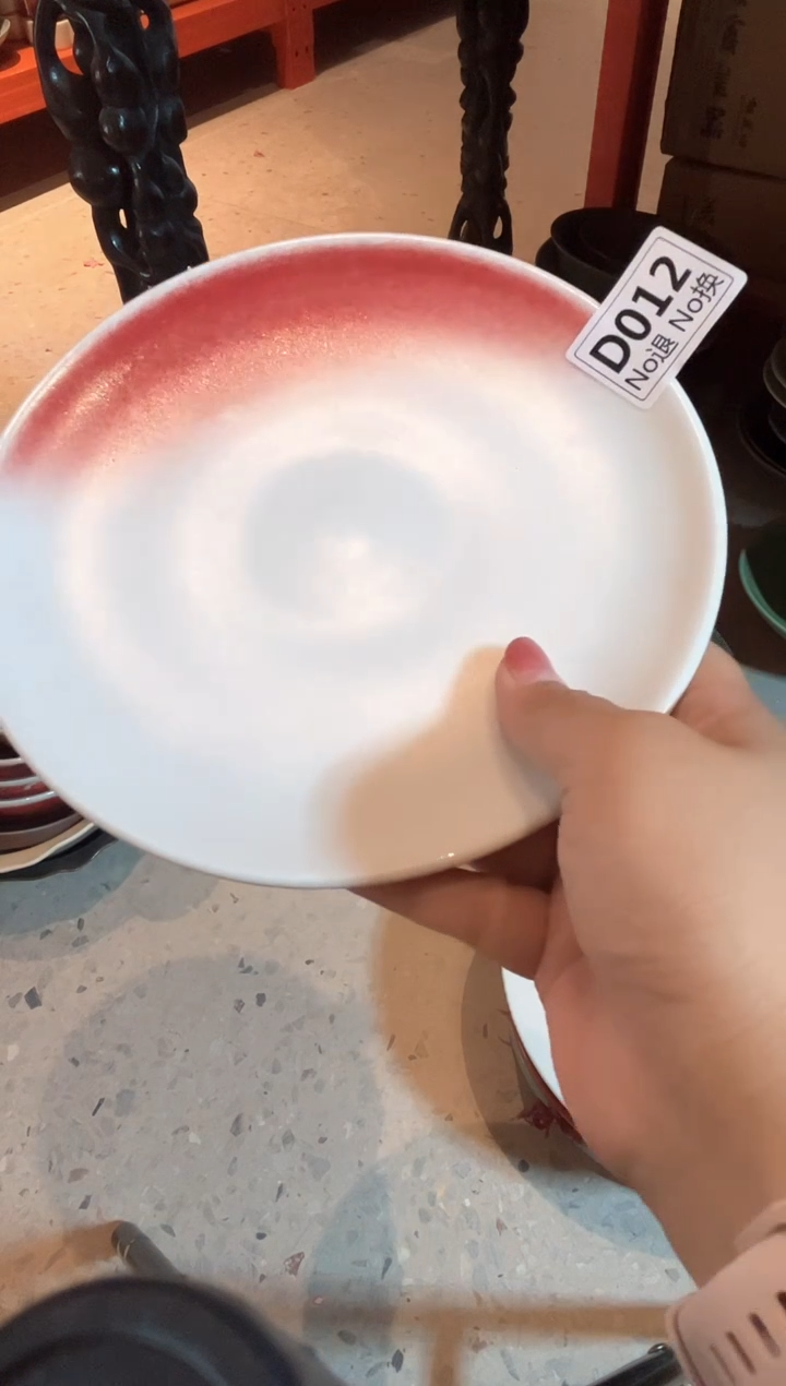 碗d012桃夭高脚果盘