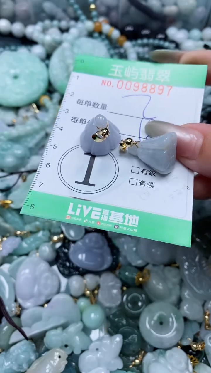 【闪购商品】翡翠未镶嵌颈饰闪购0098897