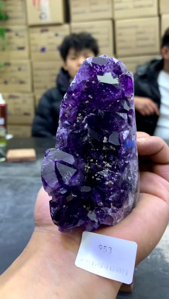 【闪购商品】水晶摆件未镶嵌天然紫水晶摆件953