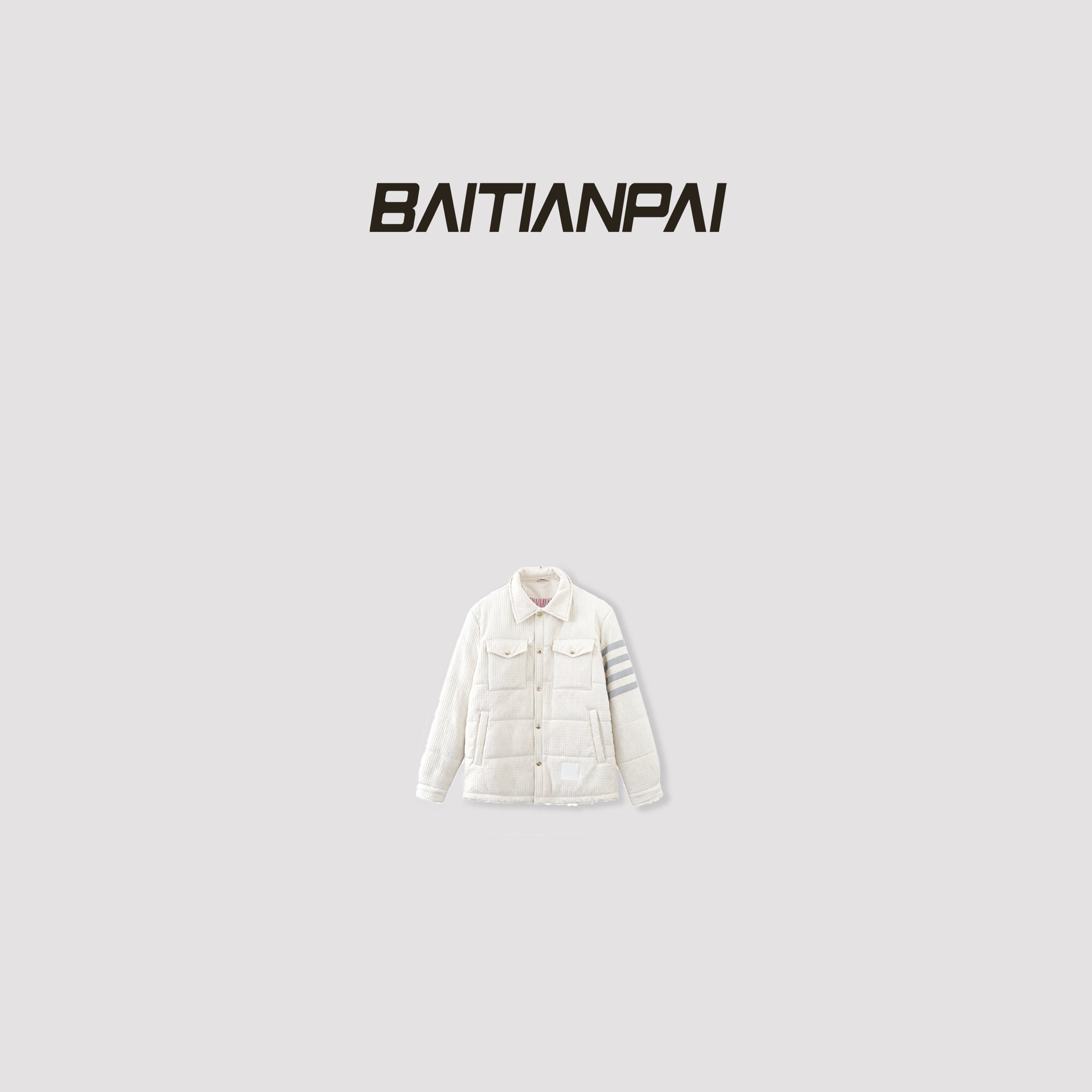 【T999】2025秋冬新款男女同款百搭四道杠衬衫式保暖羊毛外套2