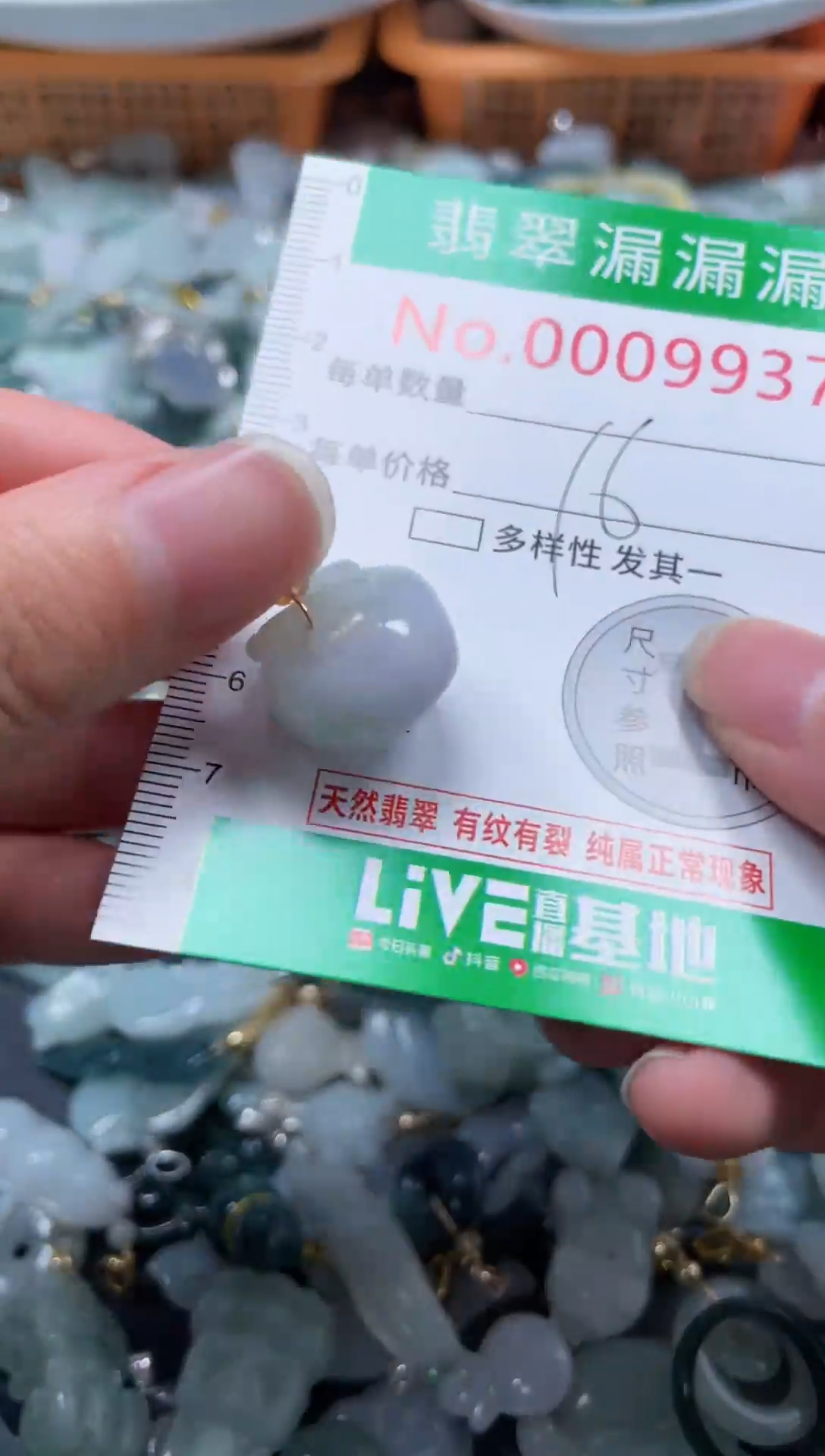 颈饰未镶嵌翡翠9937