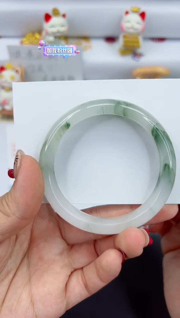 【闪购商品】石英质玉手镯未镶嵌1146-58.6