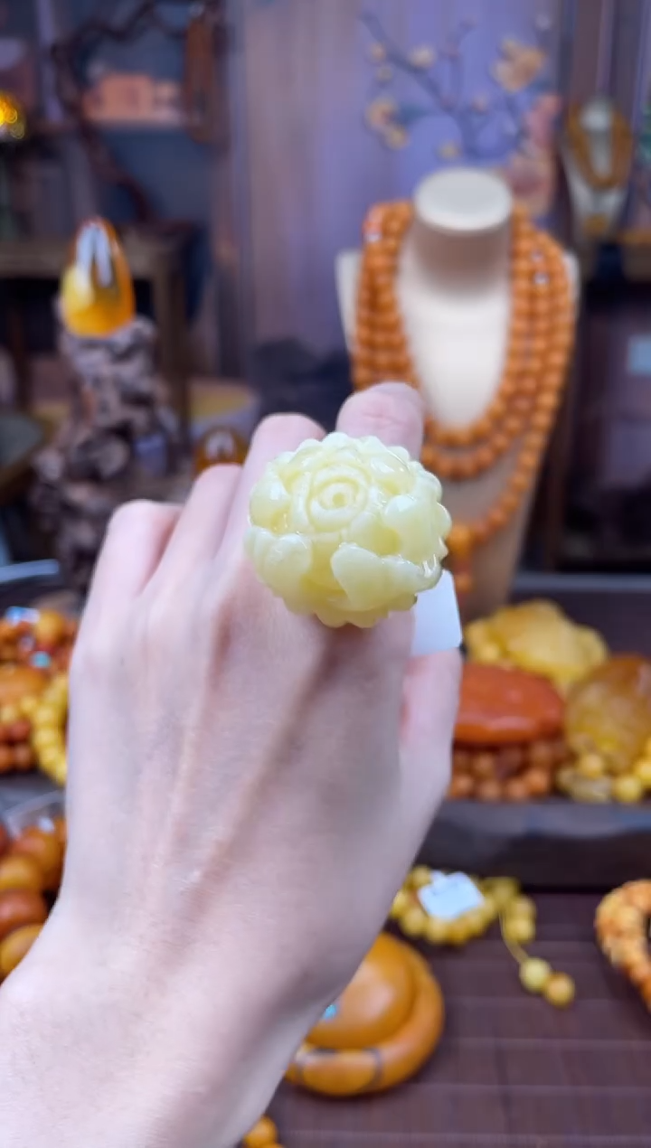 裸石琥珀未镶嵌多样性发货1，假一赔4