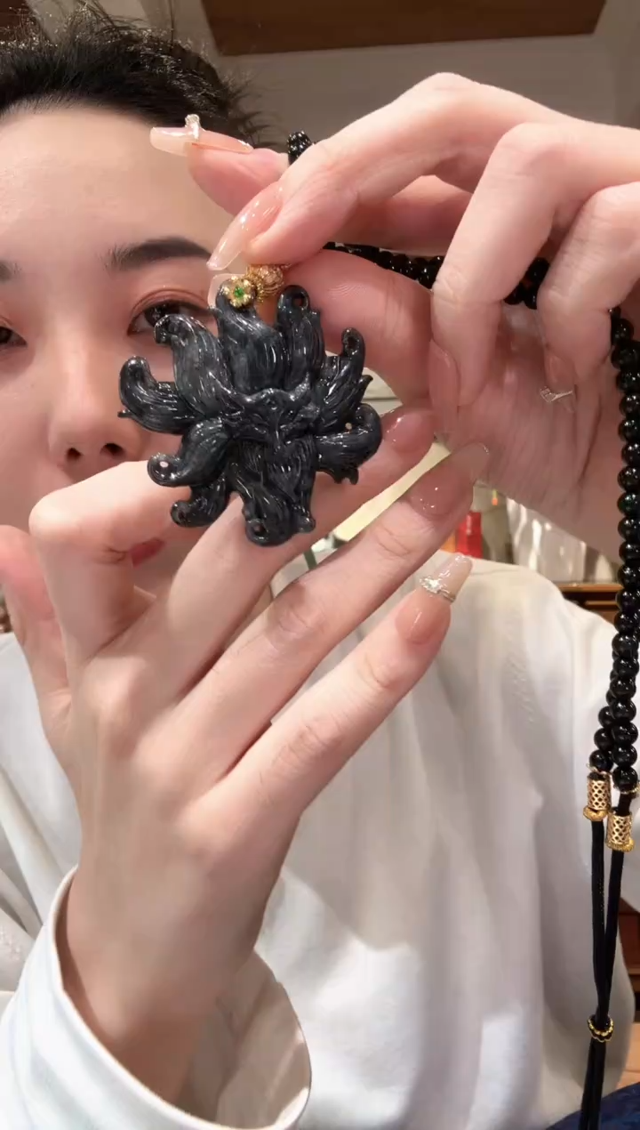 【闪购商品】翡翠颈饰未镶嵌国风