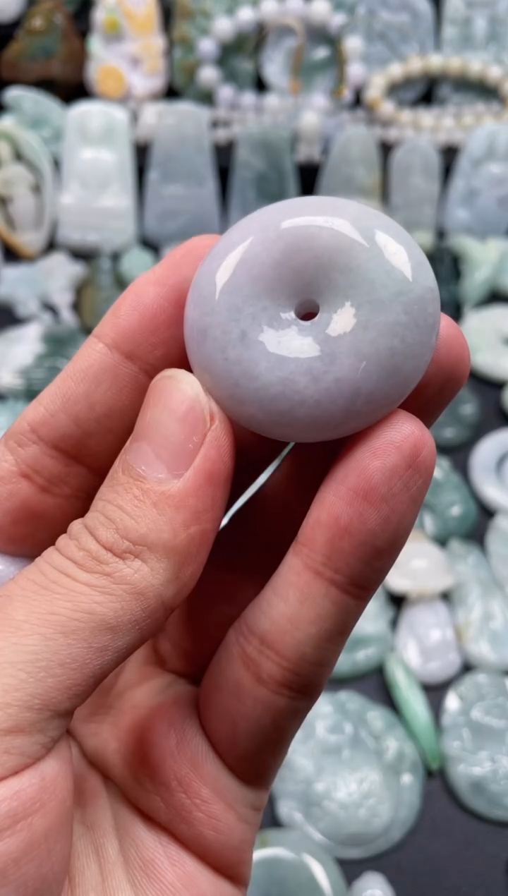 翡翠未镶嵌颈饰天然翡翠a货