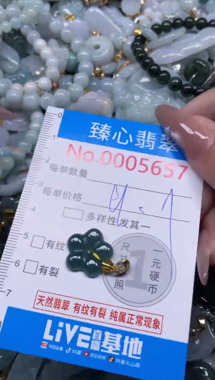 颈饰未镶嵌翡翠5657