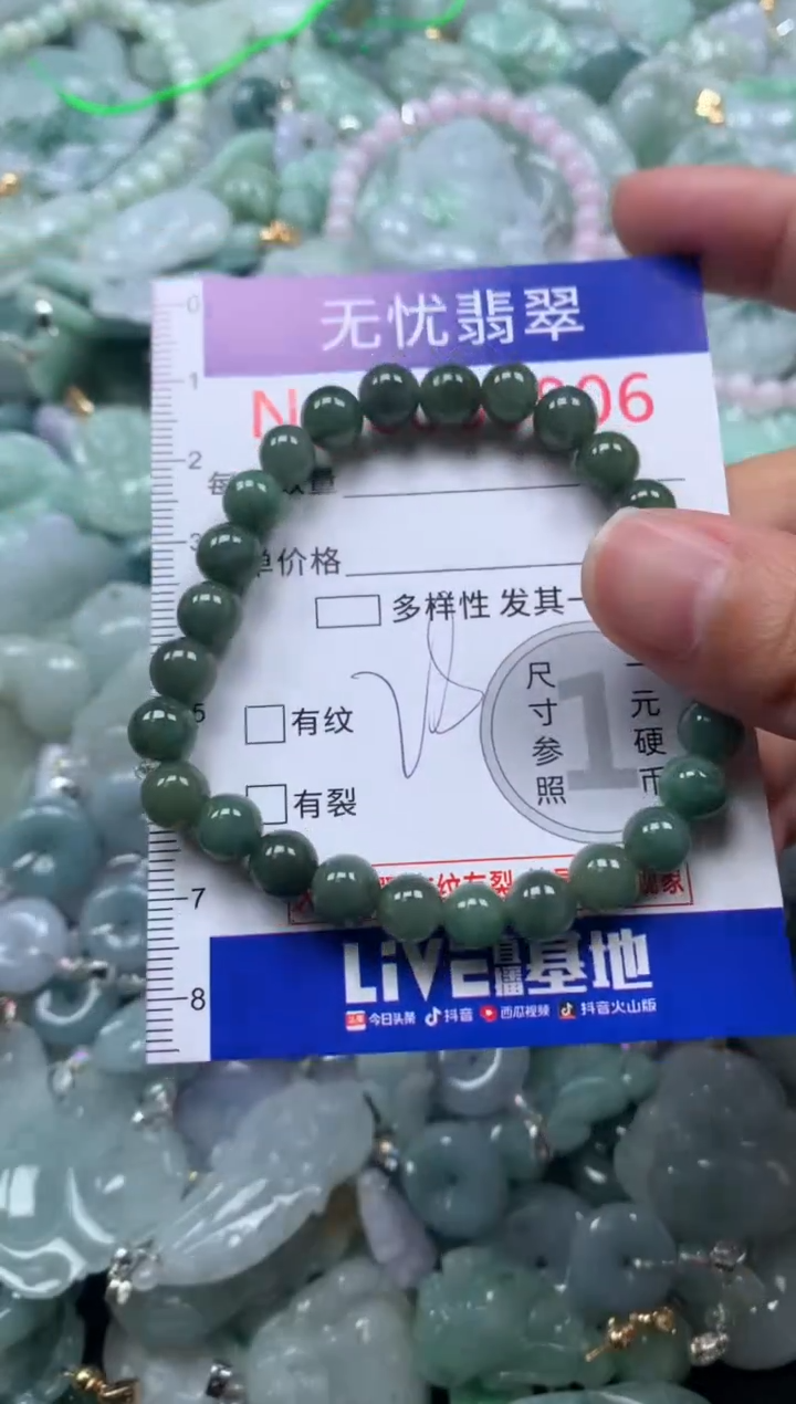 颈饰未镶嵌翡翠806