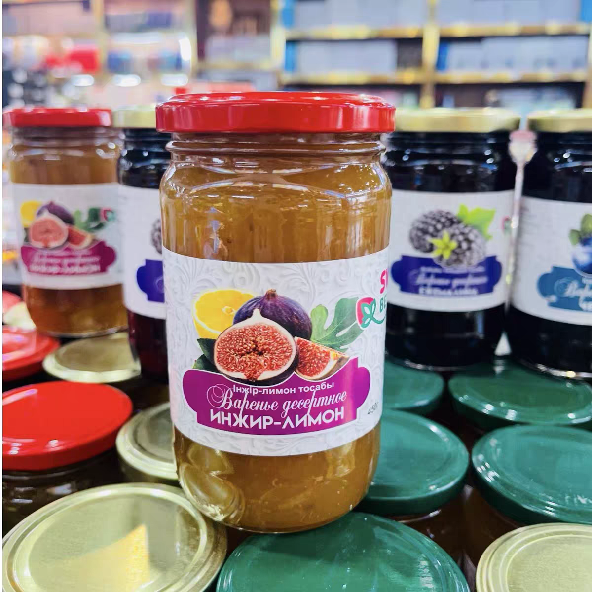 哈萨克斯坦水果酱烘焙涂抹面包用450克